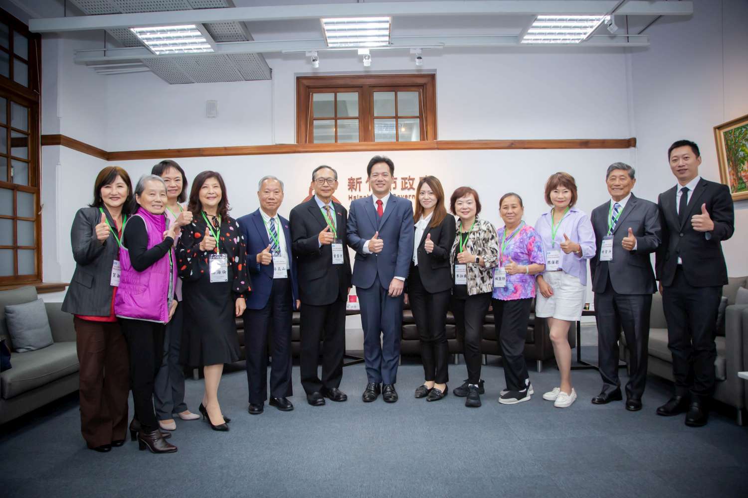 金山灣區中華民國國慶委員會拜會竹市府 