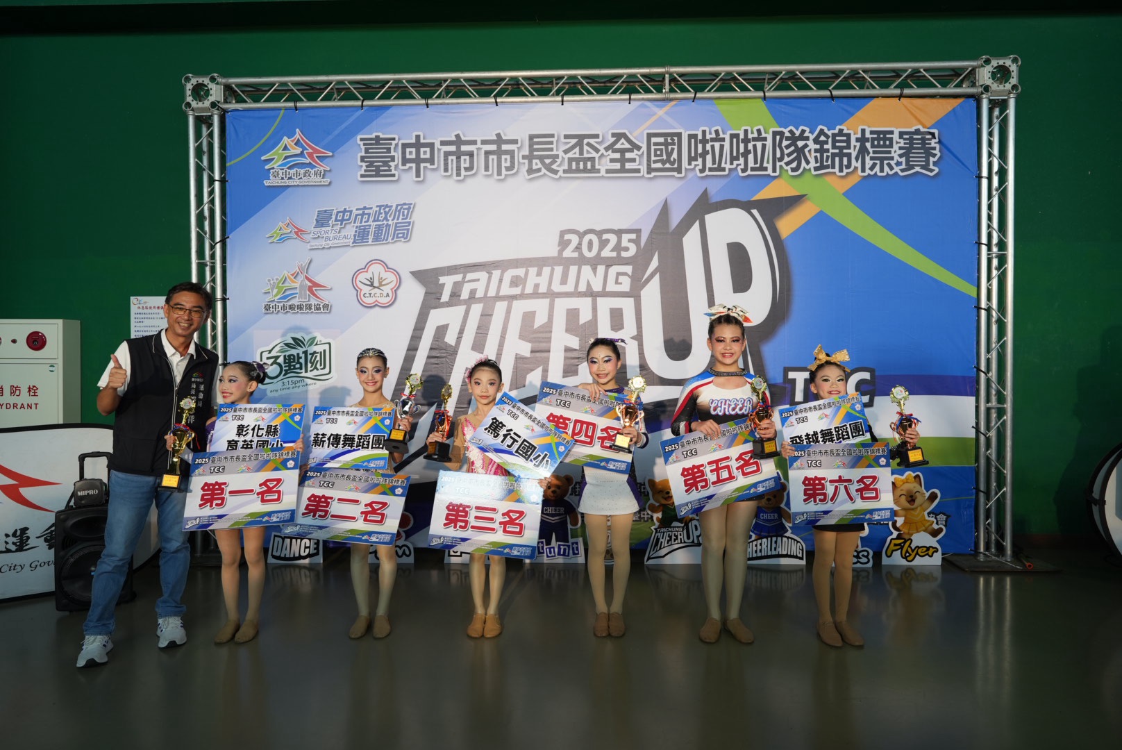 青春就要Cheer Up！2025台中市長盃全國啦啦隊錦標賽熱情登場