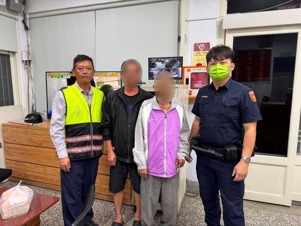 台南八旬翁買便當竟「一路向北」百公里 虎警馳援助返家