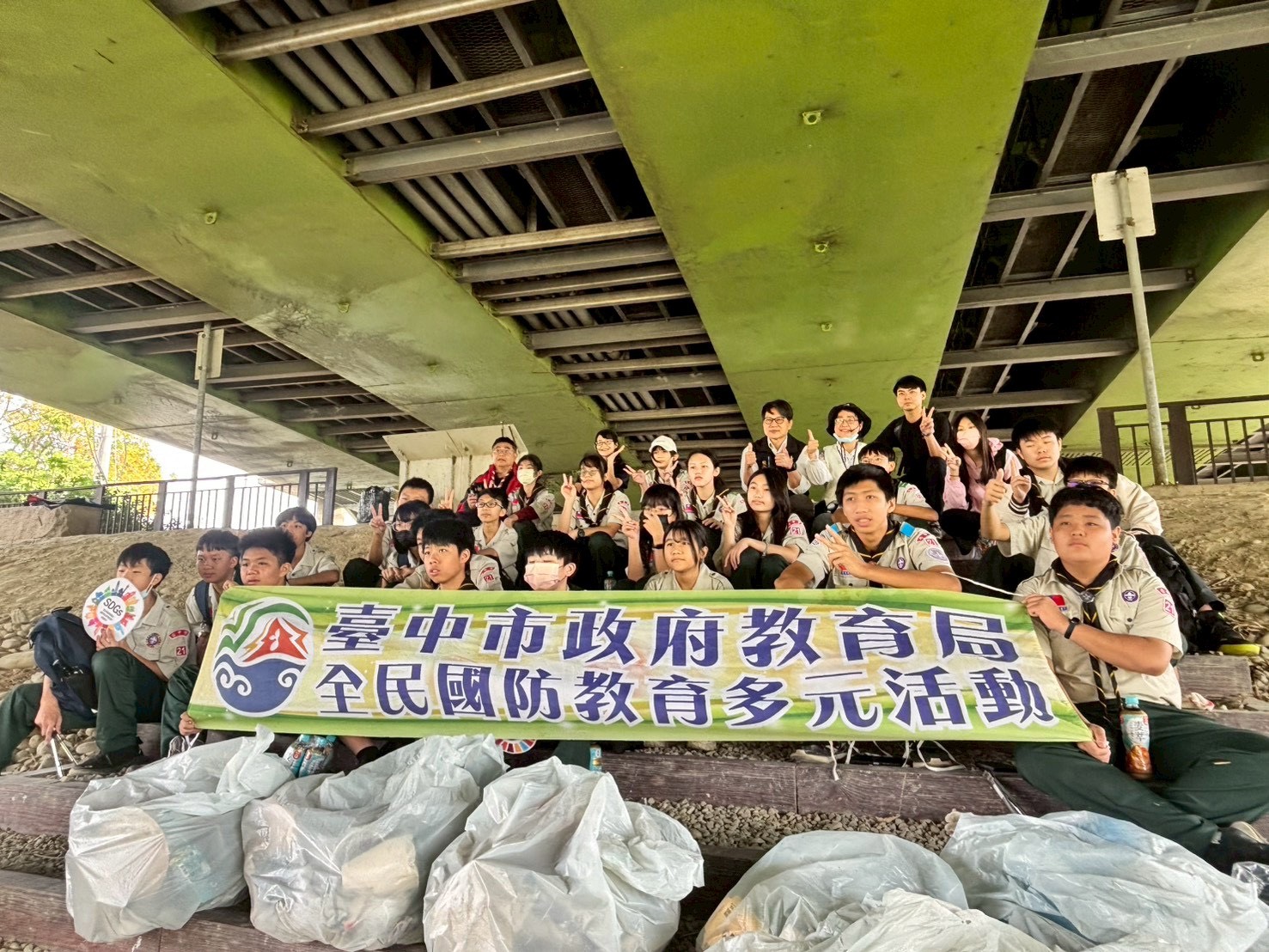 從童軍行動到 SDGs 實踐 北新童軍團走入筏子溪　以行動深化環境永續教育