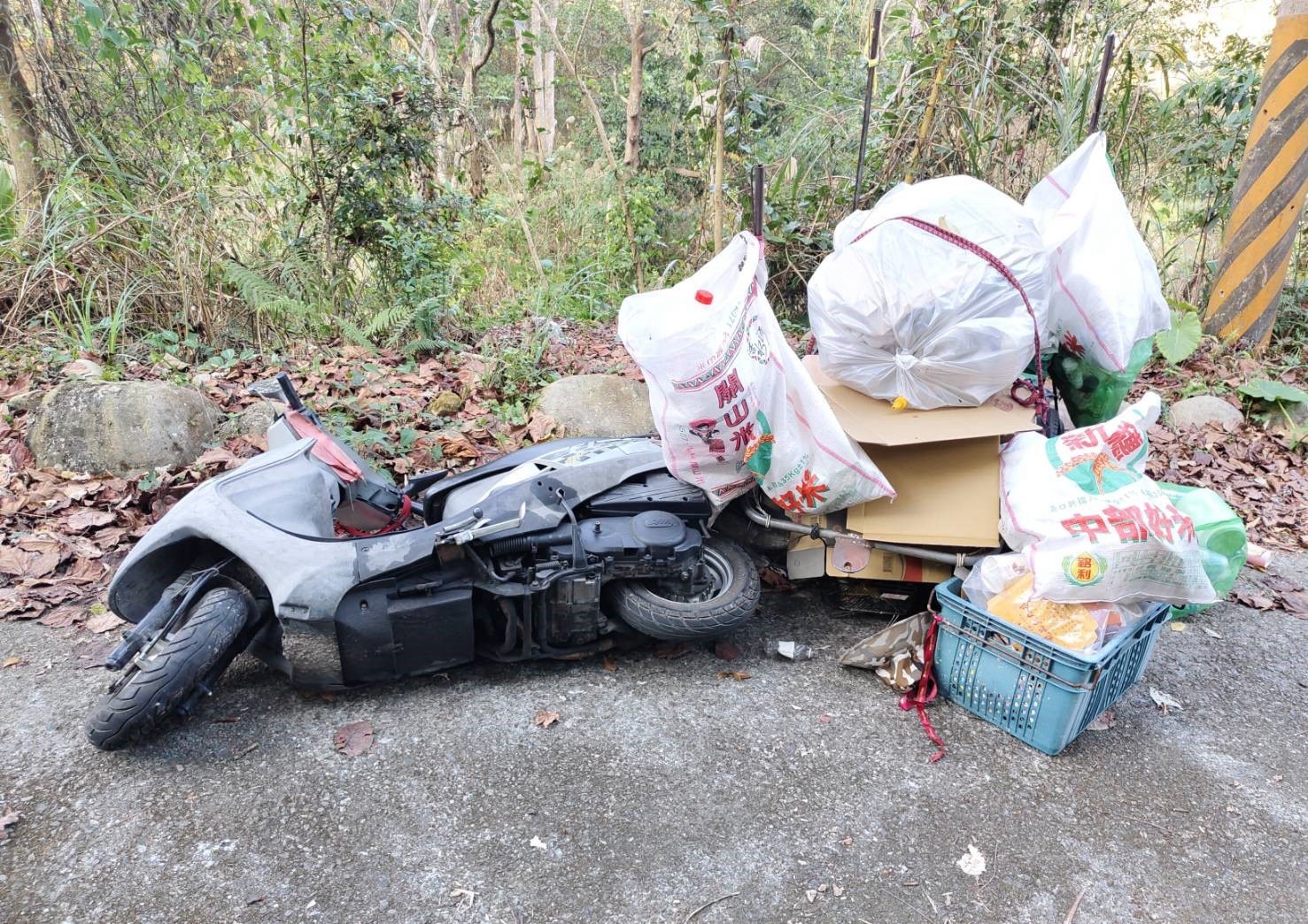 迷糊一時、暖心一刻 東勢警尋回機車化解虛驚