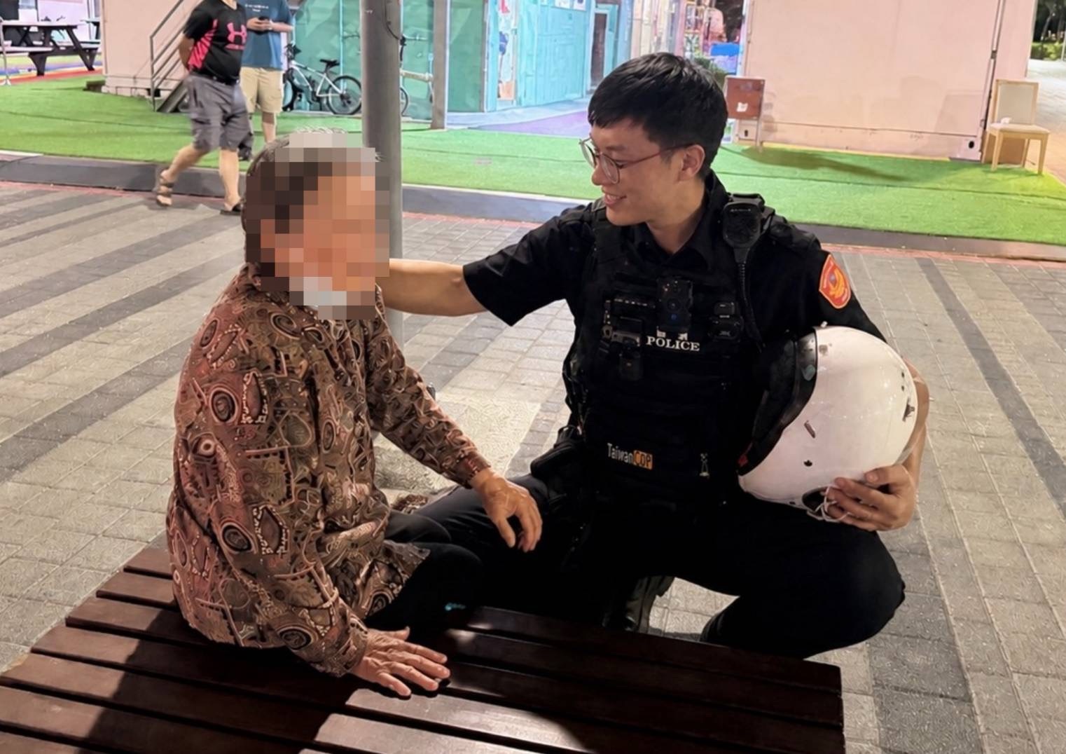 【潭子暖警即刻出動　迅速尋獲高齡失智婦】