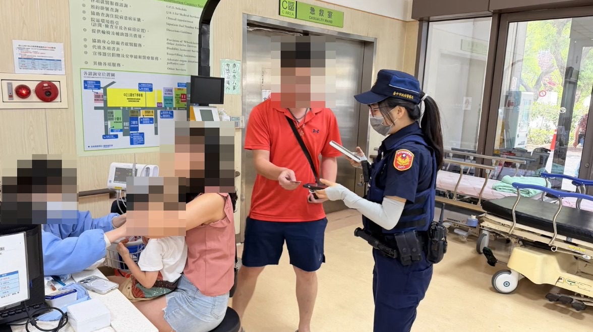 「叭！叭！」之後，在員警帶領下爭取了黃金救援時間